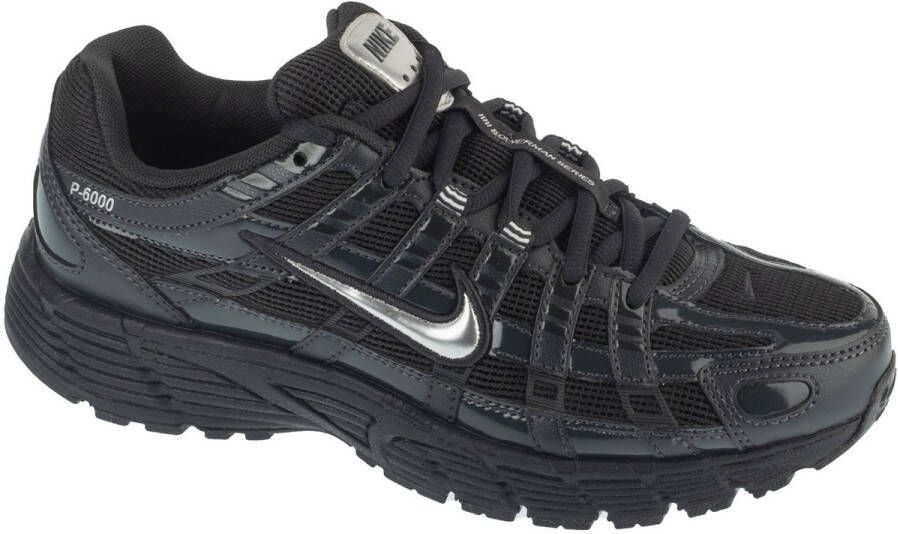Nike P-6000 Dames Schoenen Zwart Maat: 36.5 Mesh Synthetisch Foot Locker
