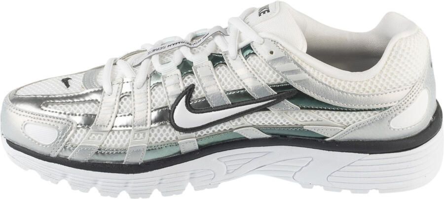 Nike P-6000 Sneakers Dames Wit Mesh Synthetisch