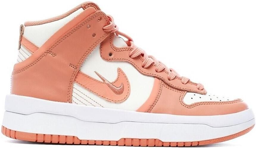 Nike Dunk High Up Sail Light Madder Root Sneakers Dames Roze Wit - Foto 2