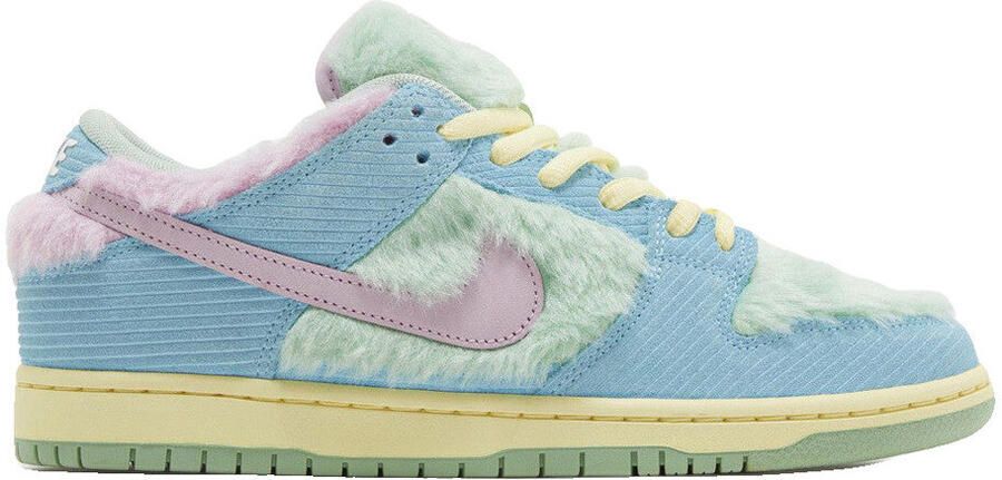 Nike Skateschoenen Baskets sb dunk low verdy visty bleu rose jaune - Foto 2
