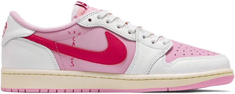 Jordan 1 Retro Low OG SP Travis Scott Sail Tropical Pink