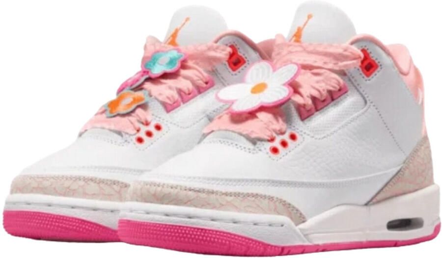 Jordan Air 3 Retro Kinderschoenen Roze - Foto 5