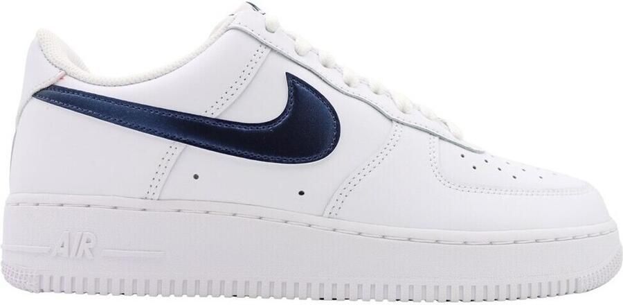 Nike Air Force 1 Low '07 LV8 Team USA World Cup Sneakers Unisex Wit Navy - Foto 4