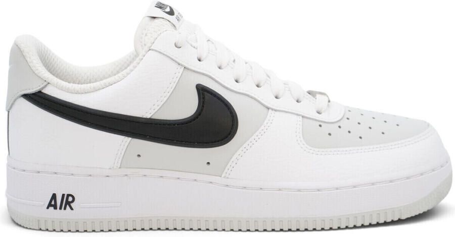 Nike Air Force 1 '07 LV8 Sneakers White Black-Photon Dust Wit Zwart Grijs Air Force 1 Lifestyle Heren Sneakers voor Mannen - Foto 4