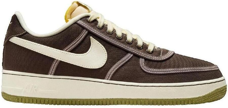 Nike Air Force 1 07 Premium Sneakers Schoenen Canvas Baroque-Bruin CI9349