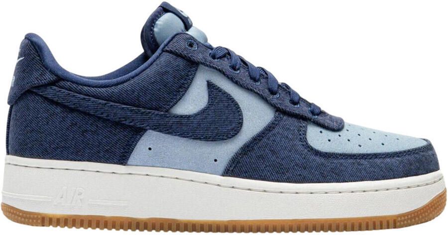 Nike Sneakers Air Force 1 Low '07 LV8 Denim Navy Worn Blue - Foto 2