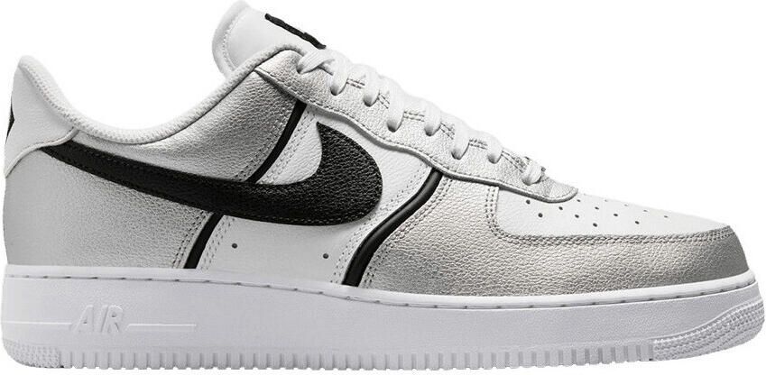 Nike Sneakers Air Force 1 Low '07 LV8 Metallic Silver White Black - Foto 1