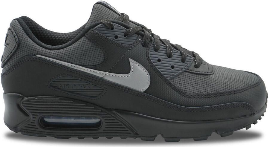 Nike Air Max 90 Anthracite Black Reflective Sneakers Unisex Zwart Grijs - Foto 2