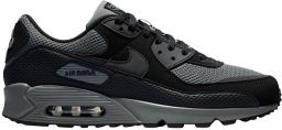 Nike Air Max 90 Premium Sneakers Black Black-Iron Grey Zwart Grijs Air Max Lifestyle Sneakers voor nen