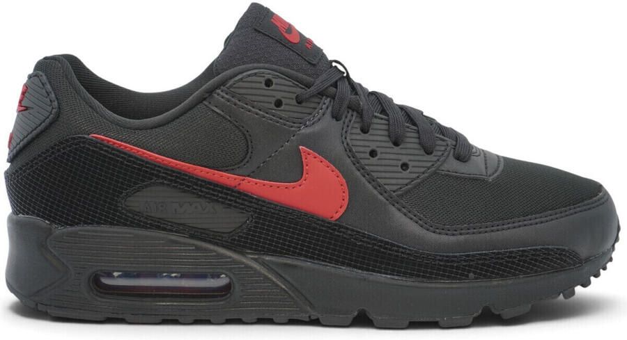 Nike Sneakers Air Max 90 Black Tough Red - Foto 2