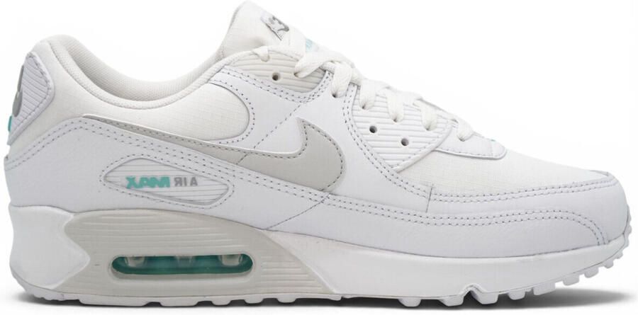 Nike Air Max 90 White Hyper Turquoise Sneakers Unisex - Foto 5