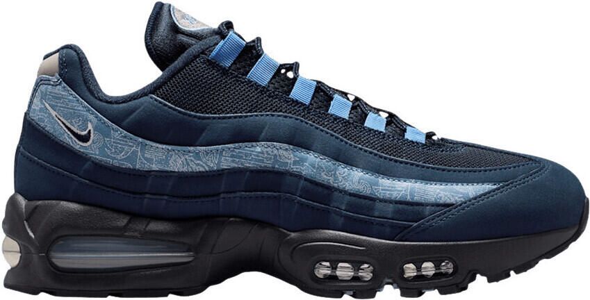 Nike Sneakers Air Max 95 SE Big Bubble Obsidian Work Blue