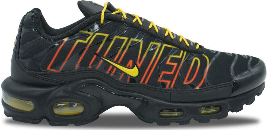 Nike Sneakers Air Max Plus TN Black Safety Orange