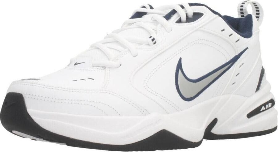 Nike heren trainingsschoenen Air Monarch IV WIT METALLIC ZILVER - Foto 4