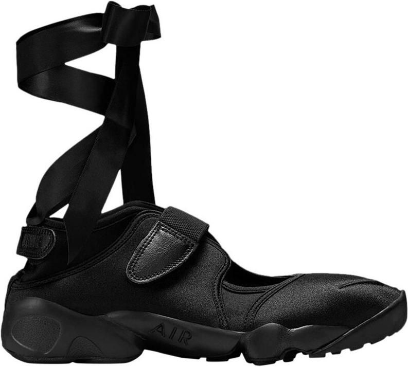 Nike Sneakers Air Rift Triple Black Satin ( 's)
