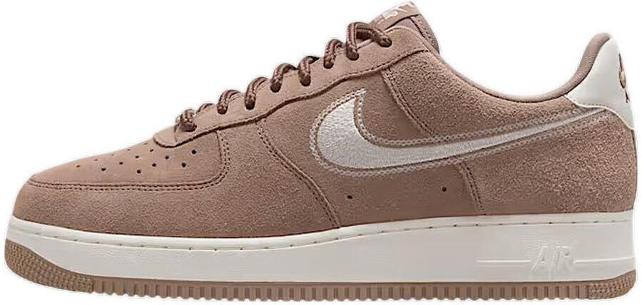 Nike Air Force 1 '07 LV8 Bruin Suede Embroidered Swoosh Doos Zonder Deksel - Foto 2