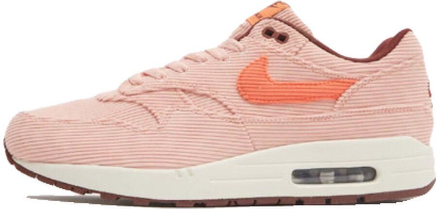 Nike Sneakers Baskets air max 1 prm corduroy coral stardust