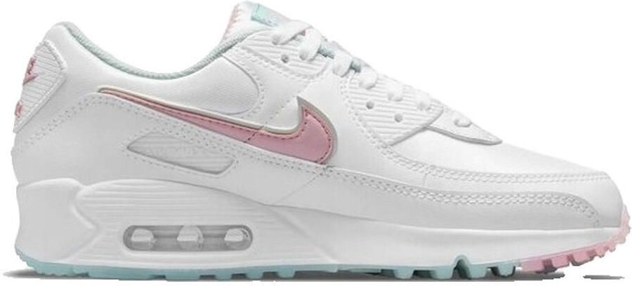 Nike Air Max 90 sschoen White Barely Green Light Dew Arctic Punch - Foto 4