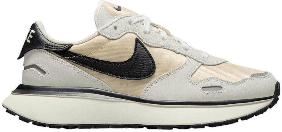 Nike Wmns Phoenix Waffle Trendy Sneakers Dames white black sanddrift sail maat: 38.5 beschikbare maaten:36.5 37.5 38.5 39 - Foto 3