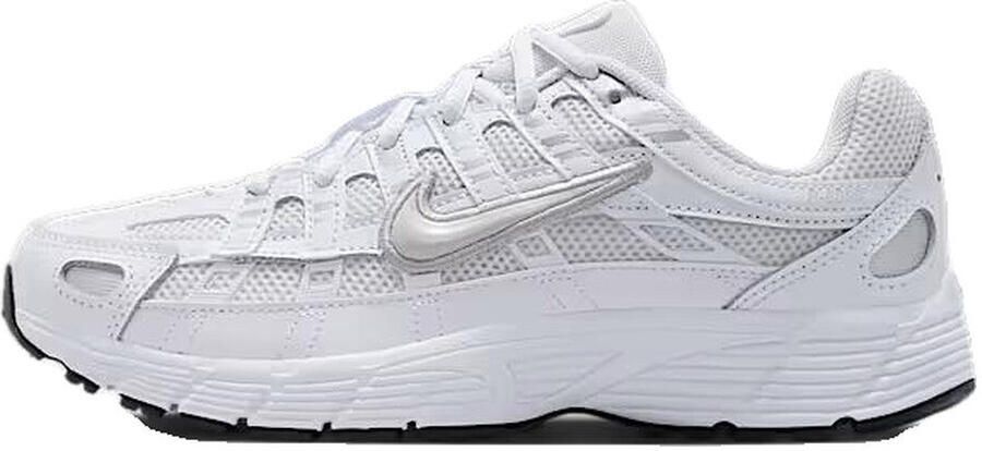 Nike Sportswear Sneakers 'P-6000' zilver platina wit offwhite - Foto 4