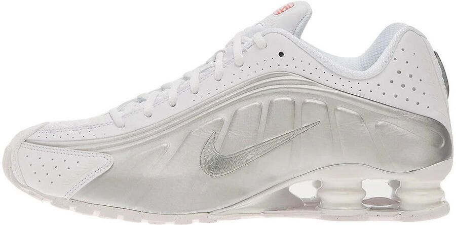 Nike Sportswear Sneakers laag 'SHOX R4' zilver wit - Foto 3