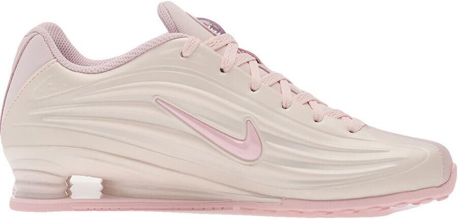 Nike Sneakers Baskets shox z Pearl synthétique et textile