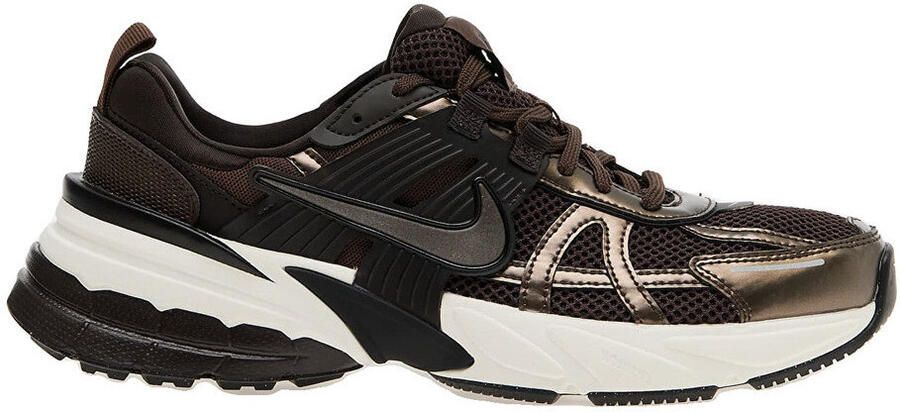 Nike Sneakers Baskets v2k run marron white black