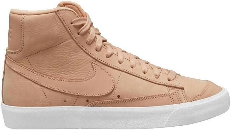 Nike Blazer Mid Premium (W) Dames Sneakers Schoenen Leer Beige DQ7572 - Foto 2