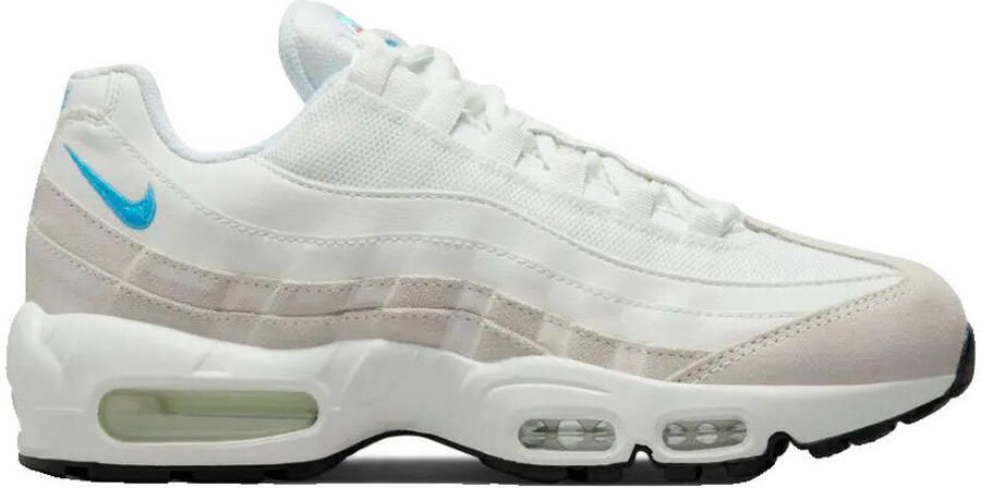 Nike Air Max 95 Summit White tra Orange Black University Blue - Foto 6