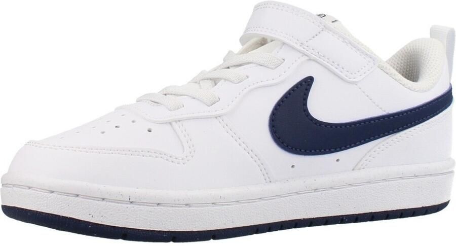Nike Court Bordough Low jongens sneakers wit blauw - Foto 2