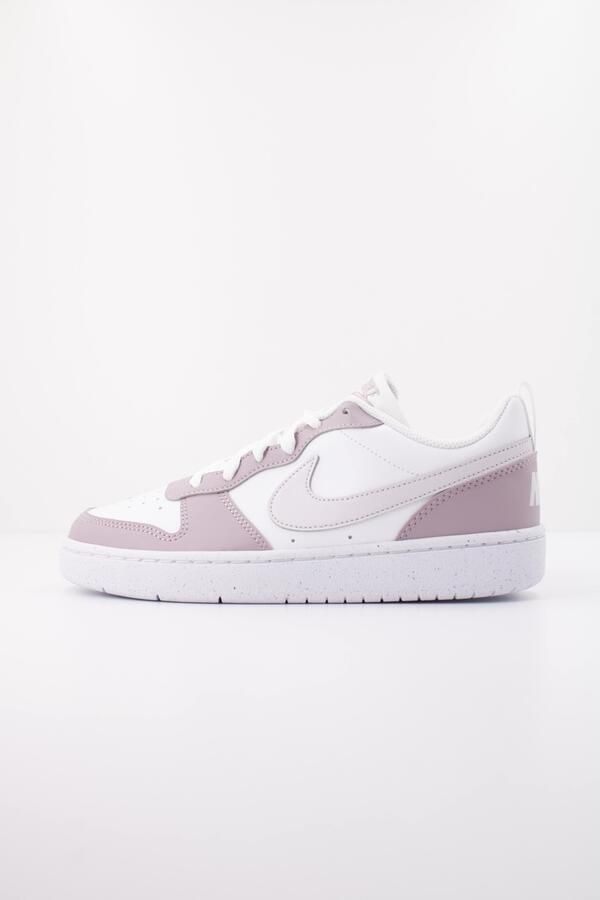 Nike Lage Sneakers Baskets Court Borough Low Recraft 100% Polyester - Foto 4