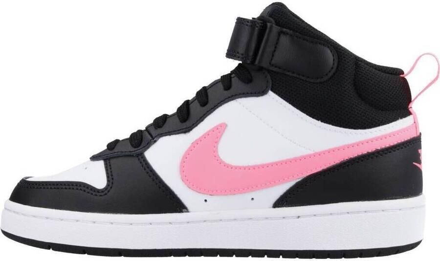 Nike Kid's Court Borough Mid 2 Sneakers zwart wit - Foto 2