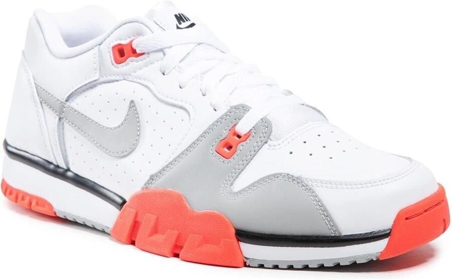 Nike Cross Trainer Low Mannen sneakers White Lt Smoke Grey-Black-Bright Crimson - Foto 2