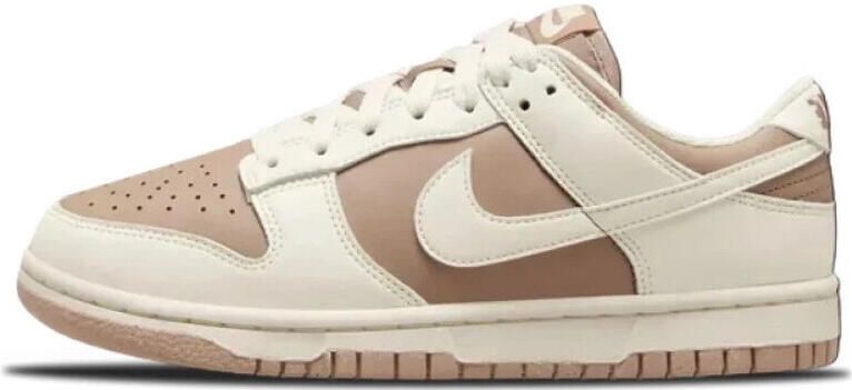 Nike Dunk Dames Schoenen Beige Maat: 37.5 Leer Foot Locker