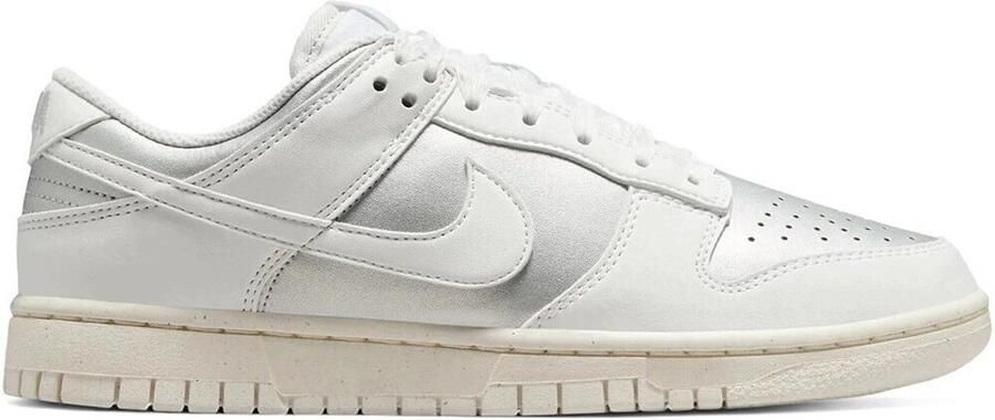 Nike Dunk Low Next Nature Sheer Lace Metallic Platinum (Women's) - Foto 2