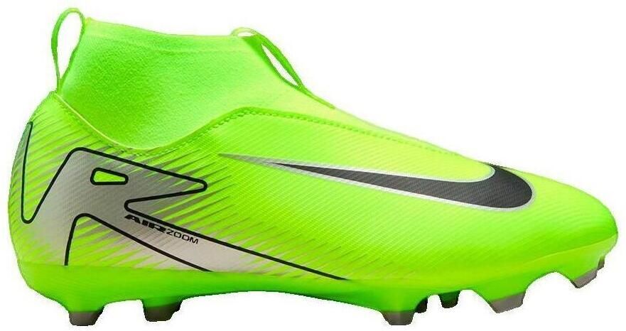 Nike High-top voetbalschoenen voor kleuters kids (meerdere ondergronden) Jr. Mercurial Superfly 10 Academy Volt Black - Foto 2