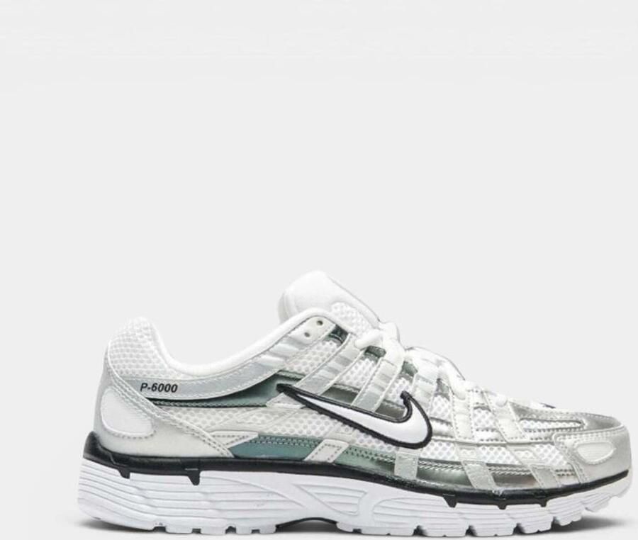 Nike P-6000 Wmns Off White Dark Smoke Grey Sneakers Unisex Wit Grijs Zilver - Foto 7