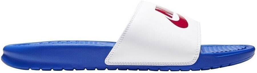 Nike Benassi JDI Blauw Rood Wit Slippers Heren - Foto 2