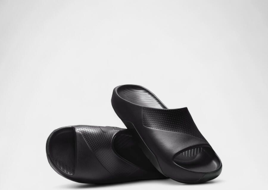 Nike Teenslippers Post Slide Black ( 's)