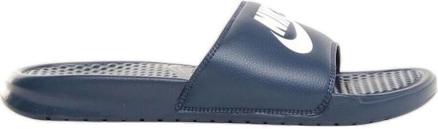 Nike Benassi ""Just Do It."" Sandal Slippers Unisex Navy - Foto 5
