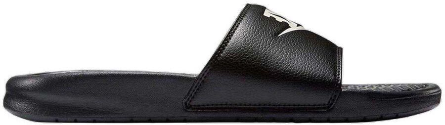 Nike Teenslippers Sandales Benassi Just Do It. noir