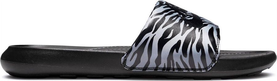 Nike Women's Victori One Slide Print Sandalen grijs