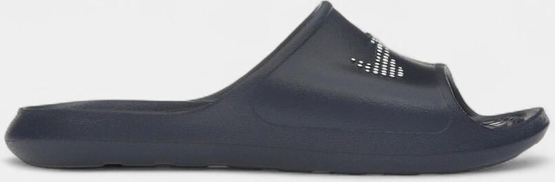 Nike Teenslippers Victori One Shower Slide Polka Dot Swoosh Midnight Navy