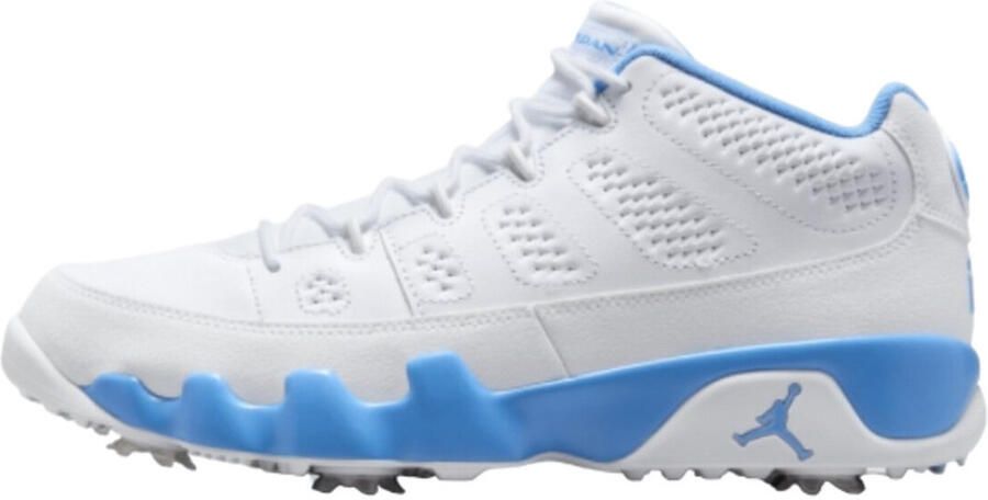 Nike Voetbalschoenen 9 Retro Low Golf White University Blue