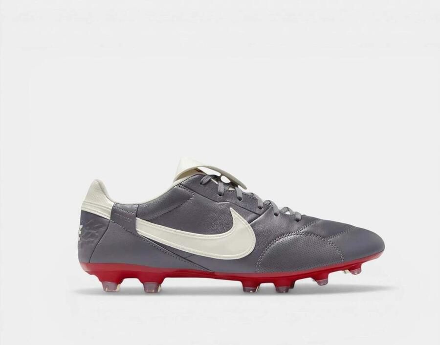 Nike Voetbalschoenen Premier 3 FG Light Graphite Varsity Red