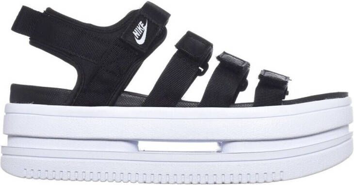 Nike Icon Classic Slippers voor dames Black White White Dames - Foto 3