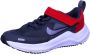 Nike Downshifter 12 Next Nature hardloopschoenen antraciet grijs rood kids - Thumbnail 3