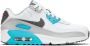 Nike Air Max 90 Leather GS Wit Blauw Rood Sneakers Schoenen - Thumbnail 2