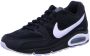 Nike Air Max Command Heren Sneakers Sportschoenen Schoenen Zwart 629993 - Thumbnail 3