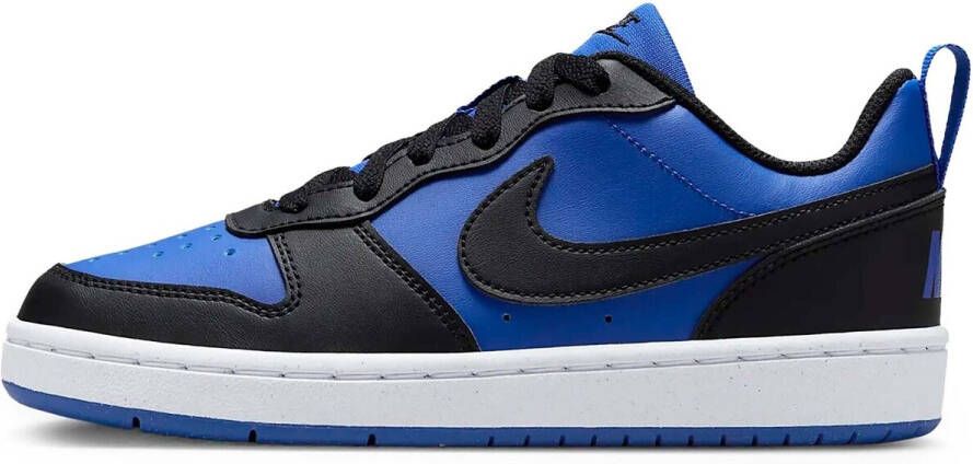 Nike Court Borough Low Recraft GS Sneakers Kids Blauw Zwart Wit